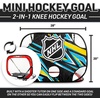 image:imageFranklin Sports NHL Kids Mini Hockey Goal  Shooting Target Set  Knee Hockey Pop Up Goal  Shooter Tutor with 2 Mini Sticks  2 Foam Balls