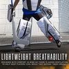 image:imageFranklin Sports NHL Kids Street Hockey Goalie Pads Set  Kids Hockey Training Equipment  Includes Block Pad Catch Glove and Goalie PadsBlackWhite
