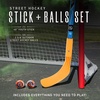 image:imageFranklin Sports NHL Kids Street Hockey Stick  Balls Set  Youth 40 Street Hockey Stick  2 Outdoor Roller Hockey Balls  Kids Junior Hockey Starter Set