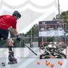 image:imageFranklin Sports NHL Street Hockey Goalie Shooting Target  Shooter Tutor Hockey Goal Practice Target  Street Hockey Net Goalie Target  Easy Attach TargeWhiteBlack