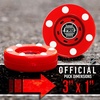 image:imageFranklin Sports NHL Street Roller Hockey Pucks  Pro Commander Outdoor Roller Hockey Pucks for Practice  Training  Outdoor Hockey Street Pucks with Rollers  24 Bulk Packs 6 Packs  Single PucksRed  Pack of 6