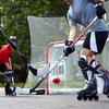 image:imageFranklin Sports NHL Street Roller Hockey Pucks  Pro Commander Outdoor Roller Hockey Pucks for Practice  Training  Outdoor Hockey Street Pucks with Rollers  24 Bulk Packs 6 Packs  Single PucksRed  1 Count