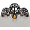 image:imageFranklin Sports NHL Team Logo Mini Hockey Goalie Mask with Case  Collectible Goalie Mask with Official NHL Logos and ColorsAnaheim Ducks