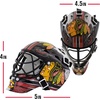 image:imageFranklin Sports NHL Team Logo Mini Hockey Goalie Mask with Case  Collectible Goalie Mask with Official NHL Logos and ColorsChicago Blackhawks