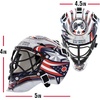 image:imageFranklin Sports NHL Team Logo Mini Hockey Goalie Mask with Case  Collectible Goalie Mask with Official NHL Logos and ColorsColumbus Blue Jackets