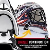 image:imageFranklin Sports NHL Team Logo Mini Hockey Goalie Mask with Case  Collectible Goalie Mask with Official NHL Logos and ColorsColumbus Blue Jackets