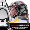 image:imageFranklin Sports NHL Team Logo Mini Hockey Goalie Mask with Case  Collectible Goalie Mask with Official NHL Logos and ColorsDetroit Red Wings