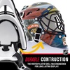 image:imageFranklin Sports NHL Team Logo Mini Hockey Goalie Mask with Case  Collectible Goalie Mask with Official NHL Logos and ColorsFlorida Panthers