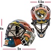 image:imageFranklin Sports NHL Team Logo Mini Hockey Goalie Mask with Case  Collectible Goalie Mask with Official NHL Logos and ColorsFlorida Panthers