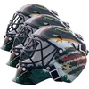 image:imageFranklin Sports NHL Team Logo Mini Hockey Goalie Mask with Case  Collectible Goalie Mask with Official NHL Logos and ColorsMinnesota Wild