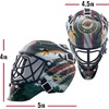 image:imageFranklin Sports NHL Team Logo Mini Hockey Goalie Mask with Case  Collectible Goalie Mask with Official NHL Logos and ColorsMinnesota Wild