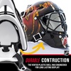image:imageFranklin Sports NHL Team Logo Mini Hockey Goalie Mask with Case  Collectible Goalie Mask with Official NHL Logos and ColorsNew Jersey Devils