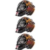 image:imageFranklin Sports NHL Team Logo Mini Hockey Goalie Mask with Case  Collectible Goalie Mask with Official NHL Logos and ColorsNew Jersey Devils