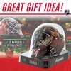 image:imageFranklin Sports NHL Team Logo Mini Hockey Goalie Mask with Case  Collectible Goalie Mask with Official NHL Logos and ColorsNew Jersey Devils