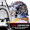 image:imageFranklin Sports NHL Team Logo Mini Hockey Goalie Mask with Case  Collectible Goalie Mask with Official NHL Logos and ColorsNew York Islanders