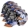 image:imageFranklin Sports NHL Team Logo Mini Hockey Goalie Mask with Case  Collectible Goalie Mask with Official NHL Logos and ColorsNew York Islanders