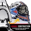 image:imageFranklin Sports NHL Team Logo Mini Hockey Goalie Mask with Case  Collectible Goalie Mask with Official NHL Logos and ColorsNew York Rangers