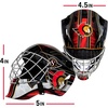 image:imageFranklin Sports NHL Team Logo Mini Hockey Goalie Mask with Case  Collectible Goalie Mask with Official NHL Logos and ColorsOttawa Senators