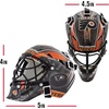image:imageFranklin Sports NHL Team Logo Mini Hockey Goalie Mask with Case  Collectible Goalie Mask with Official NHL Logos and ColorsPhiladelphia Flyers