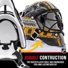 image:imageFranklin Sports NHL Team Logo Mini Hockey Goalie Mask with Case  Collectible Goalie Mask with Official NHL Logos and ColorsPittsburgh Penquins