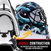 image:imageFranklin Sports NHL Team Logo Mini Hockey Goalie Mask with Case  Collectible Goalie Mask with Official NHL Logos and ColorsSeattle Kraken