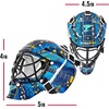 image:imageFranklin Sports NHL Team Logo Mini Hockey Goalie Mask with Case  Collectible Goalie Mask with Official NHL Logos and ColorsSt Louis Blues
