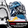 image:imageFranklin Sports NHL Team Logo Mini Hockey Goalie Mask with Case  Collectible Goalie Mask with Official NHL Logos and ColorsTampa Bay Lightning