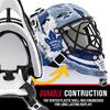 image:imageFranklin Sports NHL Team Logo Mini Hockey Goalie Mask with Case  Collectible Goalie Mask with Official NHL Logos and ColorsToronto Maple Leafs