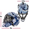 image:imageFranklin Sports NHL Team Logo Mini Hockey Goalie Mask with Case  Collectible Goalie Mask with Official NHL Logos and ColorsToronto Maple Leafs