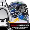 image:imageFranklin Sports NHL Team Logo Mini Hockey Goalie Mask with Case  Collectible Goalie Mask with Official NHL Logos and ColorsVancouver Canucks