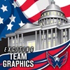 image:imageFranklin Sports NHL Team Logo Mini Hockey Goalie Mask with Case  Collectible Goalie Mask with Official NHL Logos and ColorsWashington Capitals