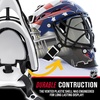 image:imageFranklin Sports NHL Team Logo Mini Hockey Goalie Mask with Case  Collectible Goalie Mask with Official NHL Logos and ColorsWashington Capitals