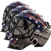 image:imageFranklin Sports NHL Team Logo Mini Hockey Goalie Mask with Case  Collectible Goalie Mask with Official NHL Logos and ColorsWashington Capitals