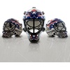 image:imageFranklin Sports NHL Team Logo Mini Hockey Goalie Mask with Case  Collectible Goalie Mask with Official NHL Logos and ColorsWashington Capitals
