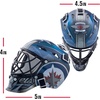 image:imageFranklin Sports NHL Team Logo Mini Hockey Goalie Mask with Case  Collectible Goalie Mask with Official NHL Logos and ColorsWinnipeg Jets