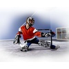 image:imageFranklin Sports NHL Youth Knee Hockey Goalie Pads  Helmet Set  Kids Knee  Mini Hockey Goalie Gear  Equipment  2 Leg Pads Catch Glove Blocker  Mask IncludedBlackWhiteGray