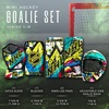 image:imageFranklin Sports NHL Youth Knee Hockey Goalie Pads  Helmet Set  Kids Knee  Mini Hockey Goalie Gear  Equipment  2 Leg Pads Catch Glove Blocker  Mask Included  Graffiti