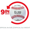 image:imageFranklin Sports Official Size Baseballs  9 Baseballs  Official League Baseballs  Great for Practice  Training  Official Size  Weight  1 Pack