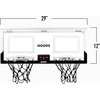 image:imageFranklin Sports Over The Door Indoor LED Basketball HoopsSteel Rim Mini BasketIncludes Ball and PumpLight Up BackboardLight Up Double Hoops