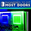 image:imageFranklin Sports Over The Door Indoor LED Basketball HoopsSteel Rim Mini BasketIncludes Ball and PumpLight Up BackboardLight Up Double Hoops
