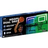 image:imageFranklin Sports Over The Door Indoor LED Basketball HoopsSteel Rim Mini BasketIncludes Ball and PumpLight Up BackboardLight Up Double Hoops