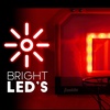 image:imageFranklin Sports Over The Door Indoor LED Basketball HoopsSteel Rim Mini BasketIncludes Ball and PumpLight Up BackboardRed Light Up