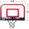 image:imageFranklin Sports Over The Door Indoor LED Basketball HoopsSteel Rim Mini BasketIncludes Ball and PumpLight Up BackboardRed Light Up