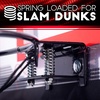 image:imageFranklin Sports Over The Door Indoor LED Basketball HoopsSteel Rim Mini BasketIncludes Ball and PumpLight Up BackboardRed Light Up