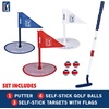 image:imageFranklin Sports PGA Tour Kids Indoor Mini Golf Set  Boys  Girls Putt N Stick Mini Golf Set  Toy Indoor Kids Game  Perfect Game for Ages 3  Putter Balls  Holes