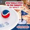 image:imageFranklin Sports PGA Tour Kids Indoor Mini Golf Set  Boys  Girls Putt N Stick Mini Golf Set  Toy Indoor Kids Game  Perfect Game for Ages 3  Putter Balls  Holes
