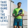 image:imageFranklin Sports Padel Racket  Aurora  Carbon Fiber Diamond Shape Padel Racket with Foam Core  MAX Grit Surface  365g  Premium for Intermediate  Advanced Players  Blue