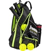 image:imageFranklin Sports Pickleball Bags  Sling Bag Backpack for Gear  Equipment  Men  Women  Holds Paddles Balls  AccessoriesBlackGreen