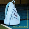 image:imageFranklin Sports Pickleball Bags  Sling Bag Backpack for Gear  Equipment  Men  Women  Holds Paddles Balls  AccessoriesCarolina Blue