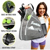 image:imageFranklin Sports Pickleball Bags  Sling Bag Backpack for Gear  Equipment  Men  Women  Holds Paddles Balls  AccessoriesGray